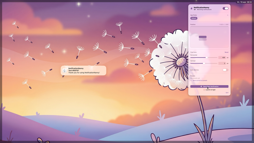 How to Set Notification Position for a Specific App on macOS