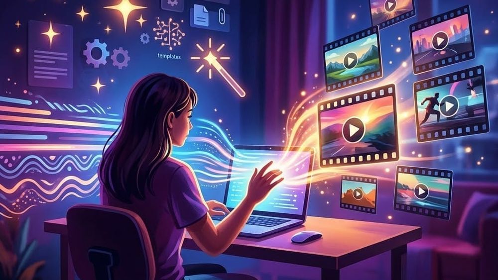 How to quickly create a video from text