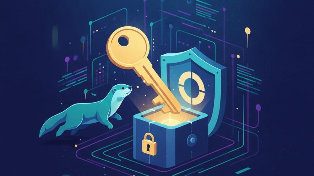 How not to lose an API key immediately after it is generated