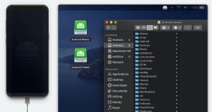 How to transfer files between Android and macOS