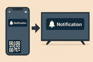 How to display notifications from a smartphone on Android TV