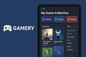 Gamery Helps You Track Your Games on iPad