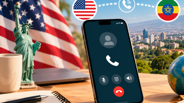 How to call Ethiopia from the USA: overview and comparison of methods