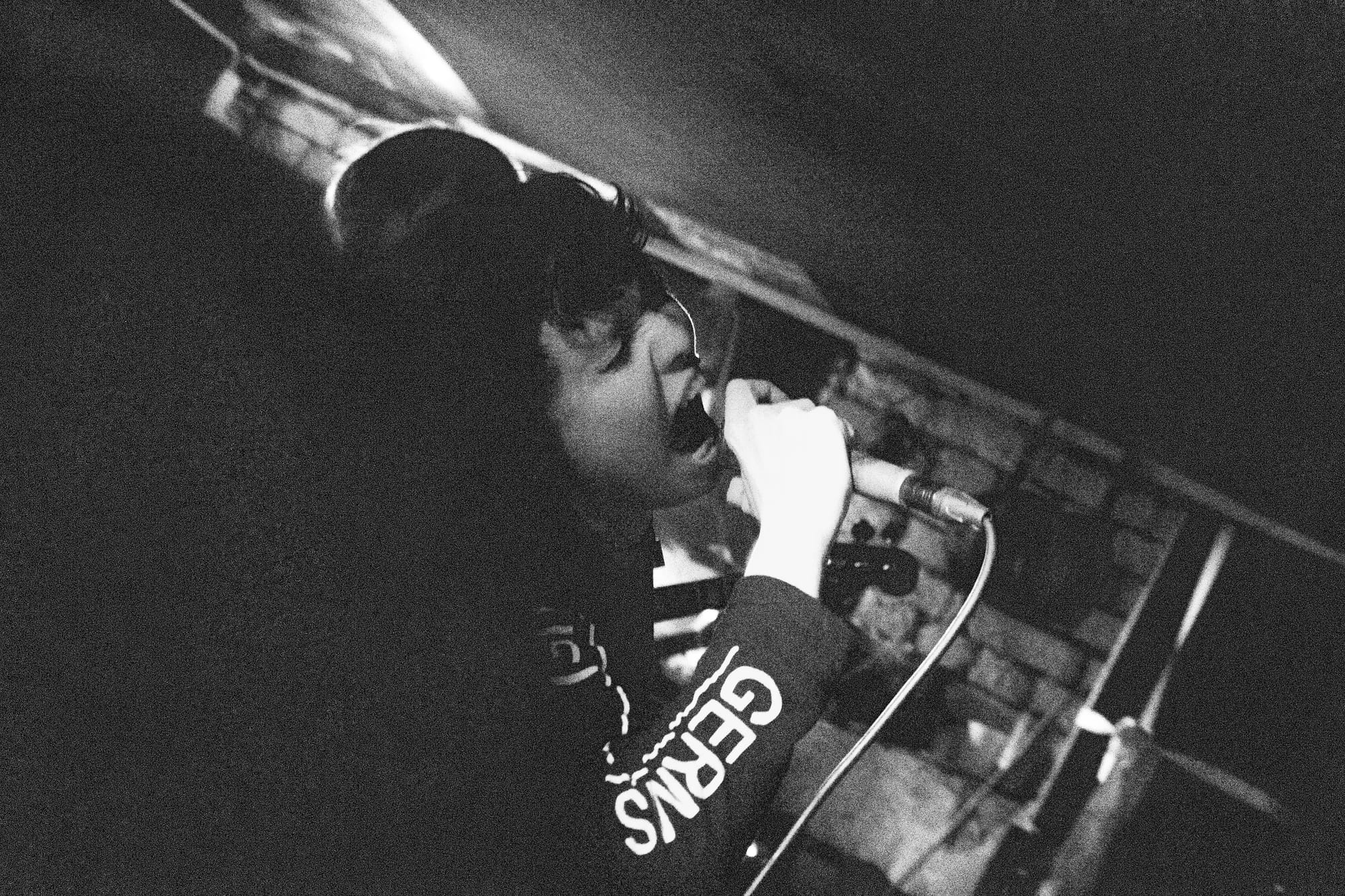 Draumar at the Hundre Tusen Volt i Skallen mini-festival. Barrikaden, Oslo, February 2023.