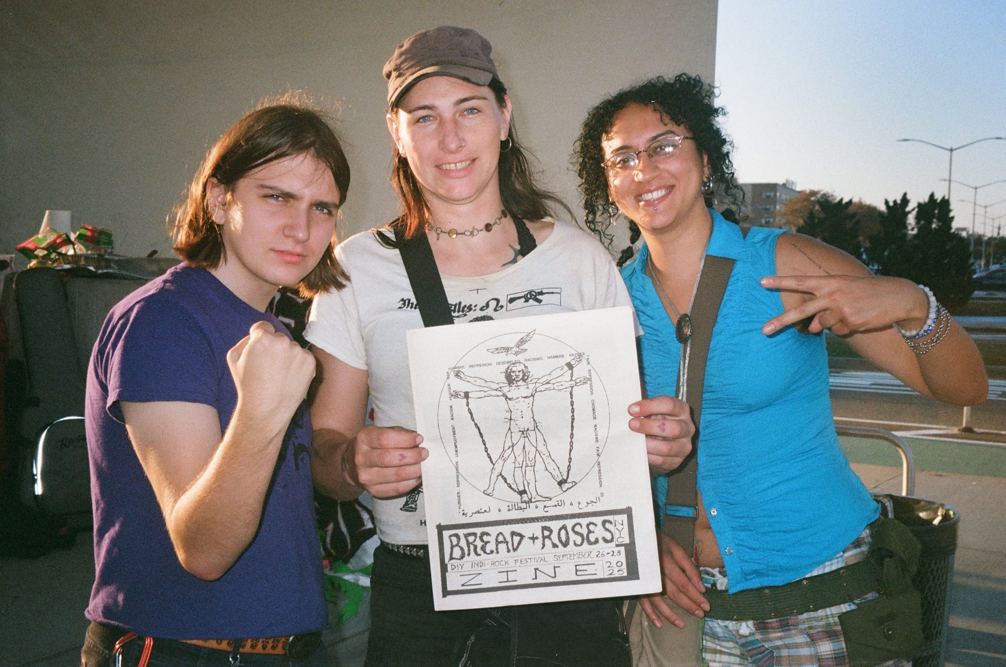 The Bread & Roses 2025 zine; photo by Kate Vitali