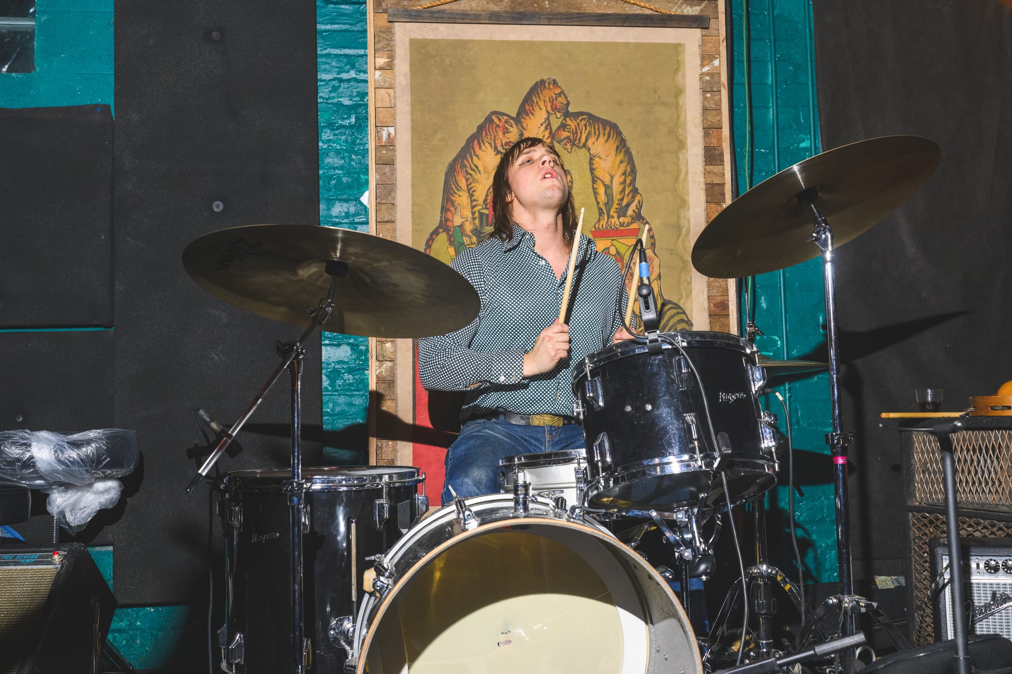 Beej performs at Mod Lang’s record release show; photos by Doug Coombe