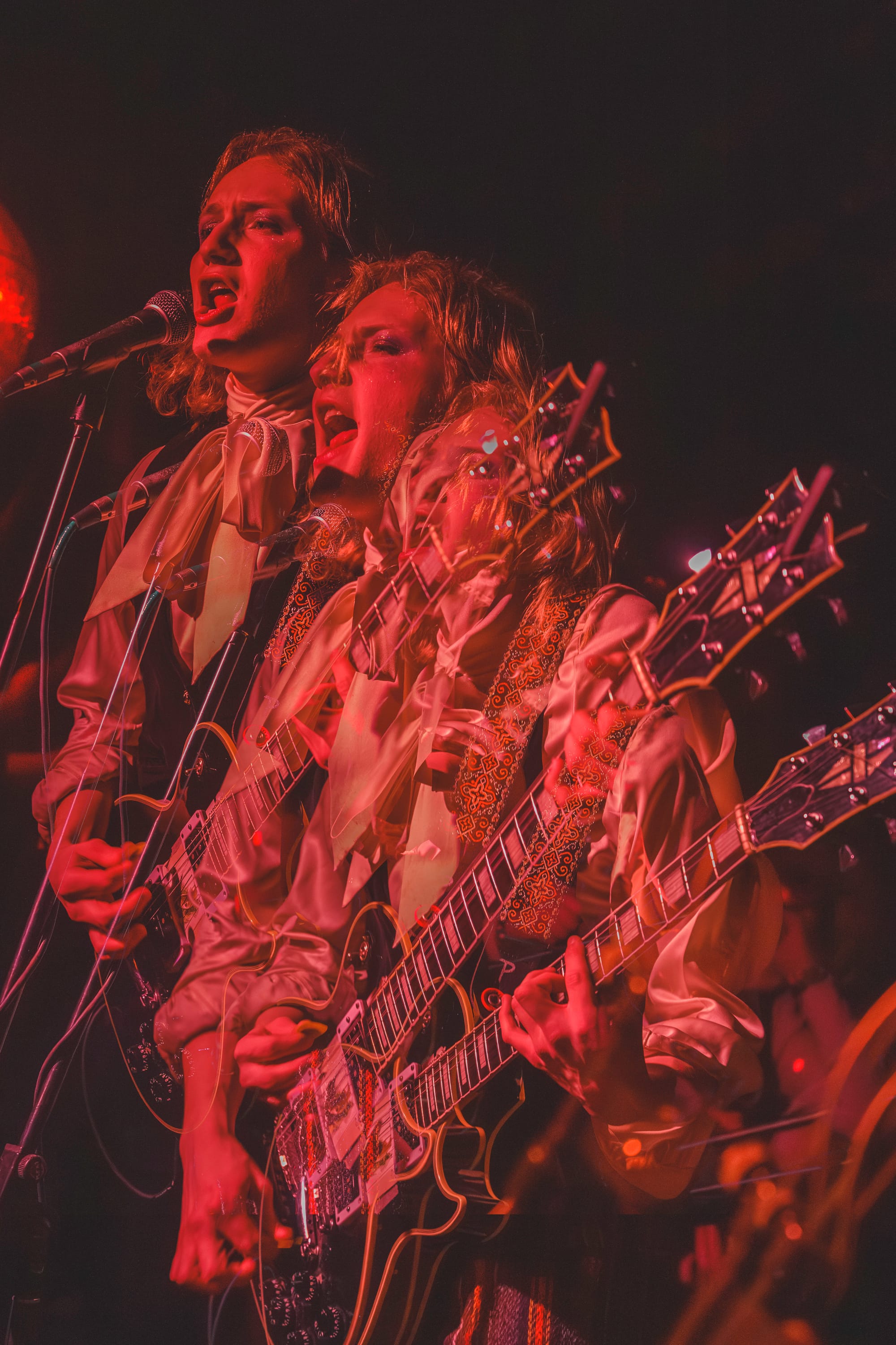 Alex performs at Mod Lang’s record release show; photos by Doug Coombe