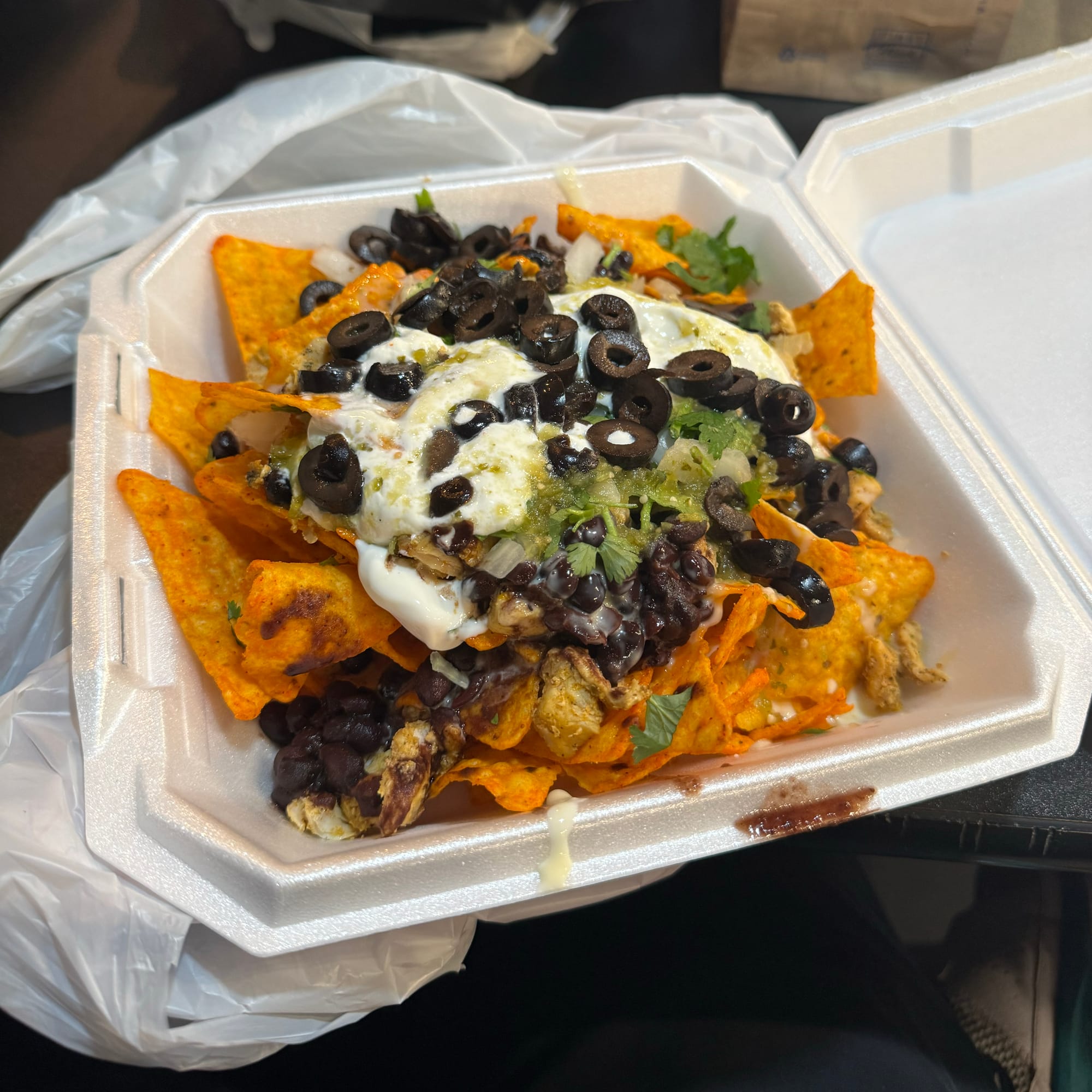 The Dorito nachos that tried to kill me; photo by Zach Mitchell