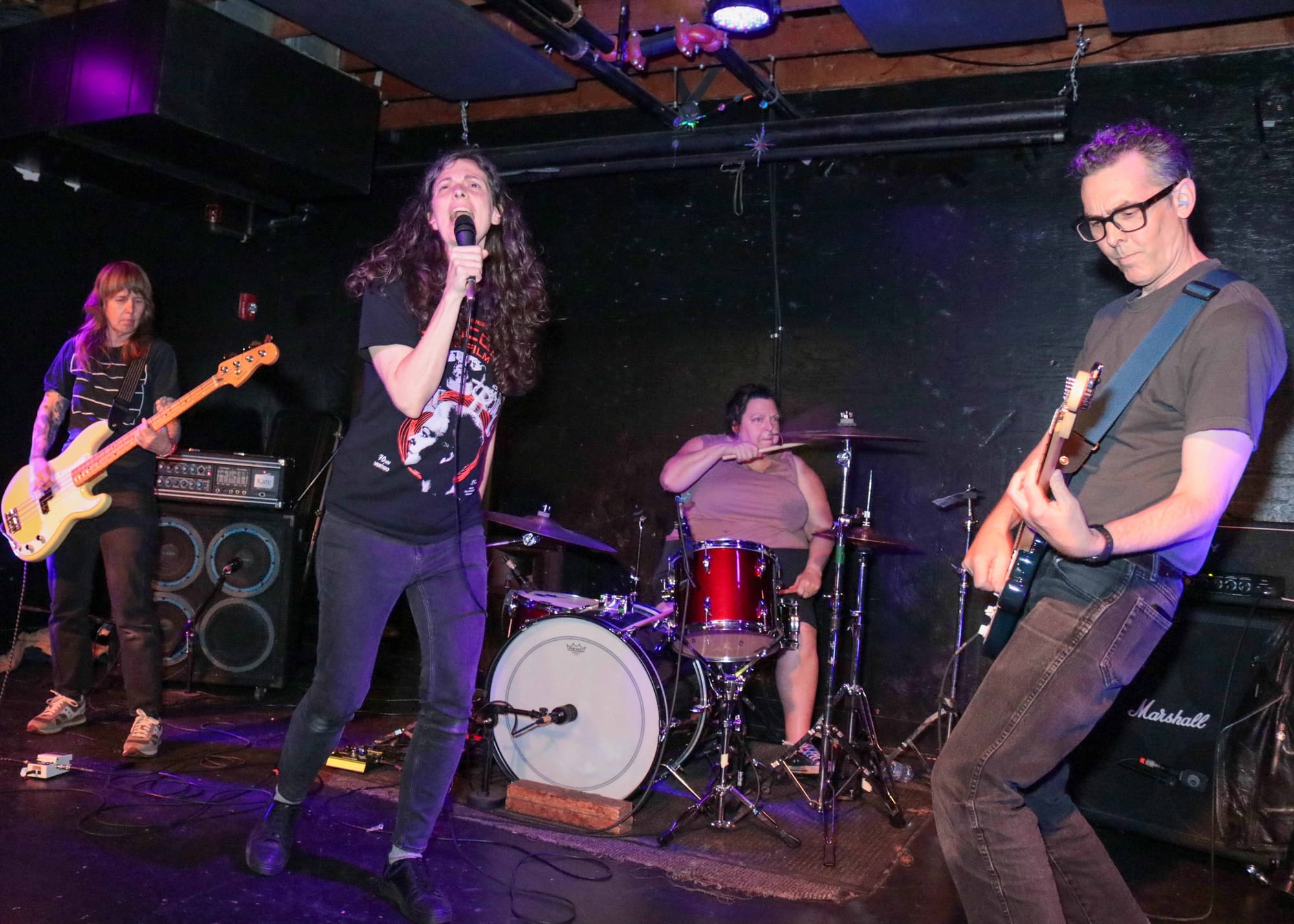 Noxeema's record release show at Portland's Black Water Bar, photo by Darren Plank
