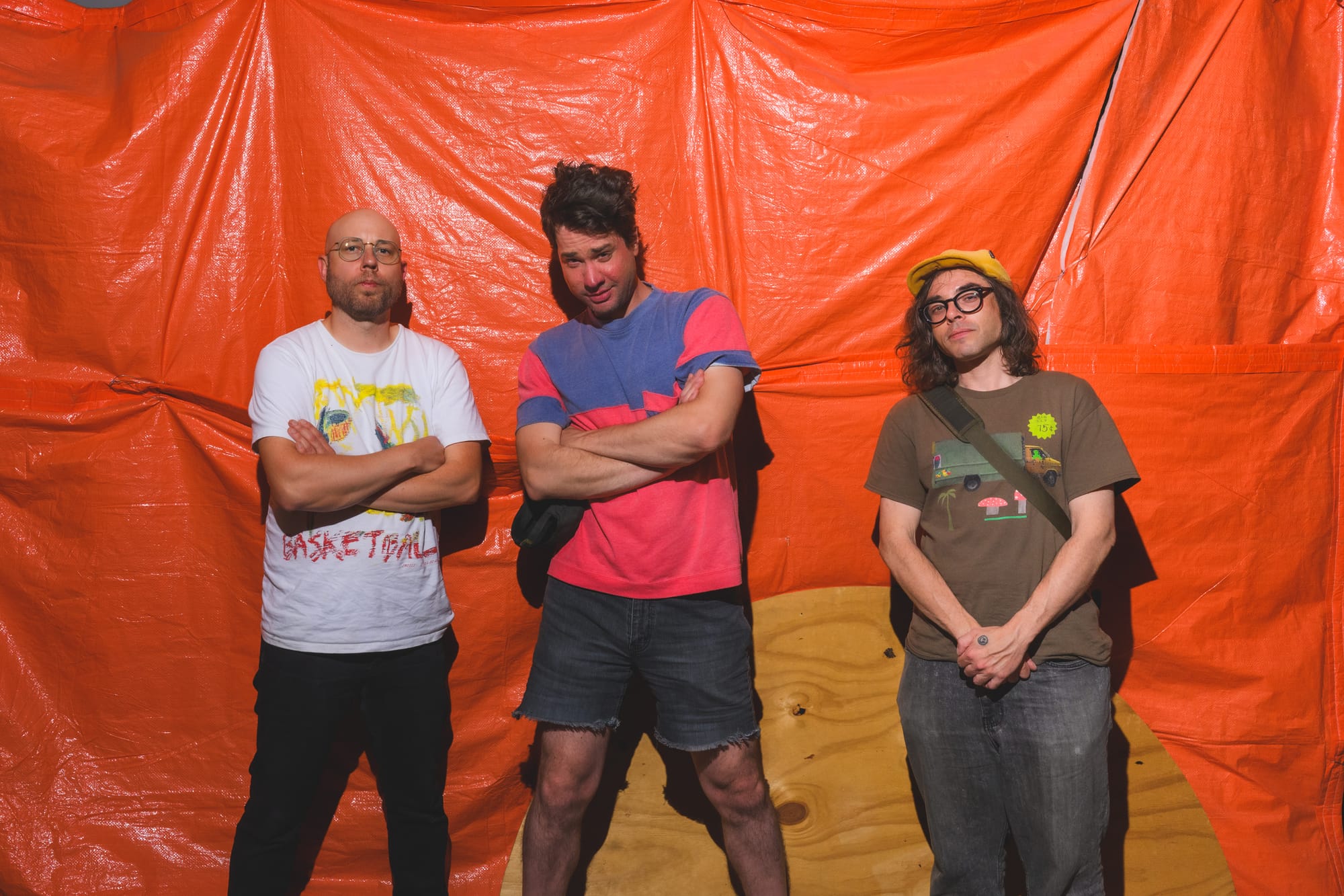 Justin, Jeff, and Joe from Today’s Milk at Detroit‘s Field Office on June 5, 2026; photo by Doug Coombe