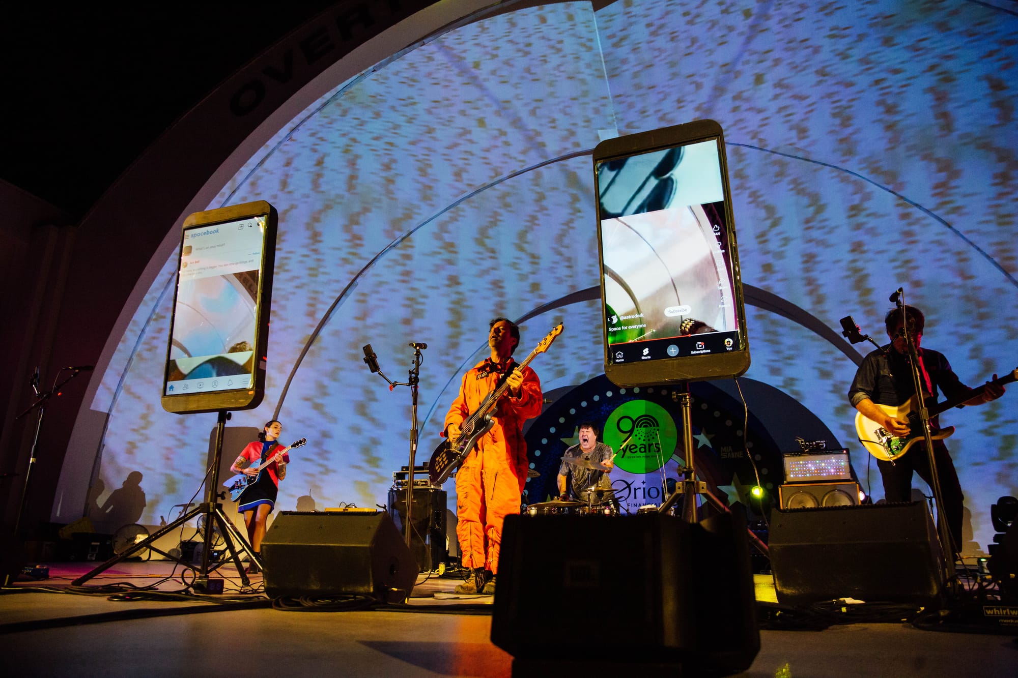 Man or Astro-Man? at Gonerfest 23, photo by Kendra Petersen-Kamp