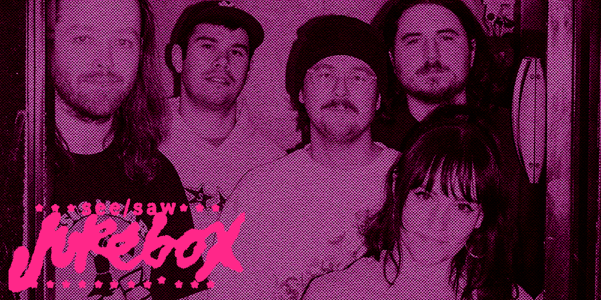 Gouge Away photo by Ian Enger; see/saw jukebox graphics by Tyler Nickell