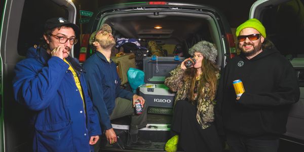 DANA outside their show at Paris Bar in Detroit on February 20; photos by Doug Coombe