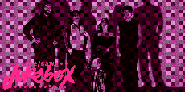 Downtown Boys photo by Naomi Yang; see/saw jukebox graphics by Tyler Nickell