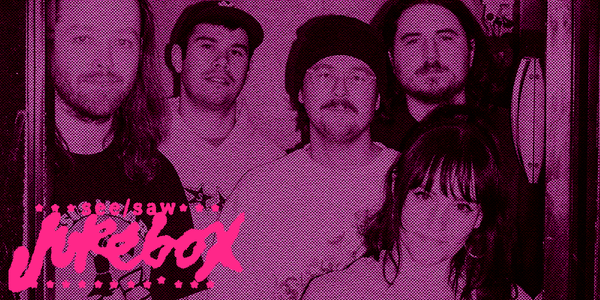 Gouge Away photo by Ian Enger; see/saw jukebox graphics by Tyler Nickell