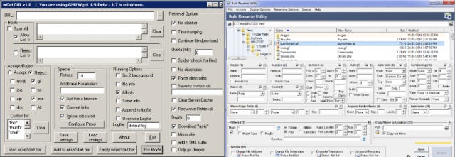 A sampling of power user interfaces.