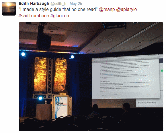 "I made a style guide that no one read"