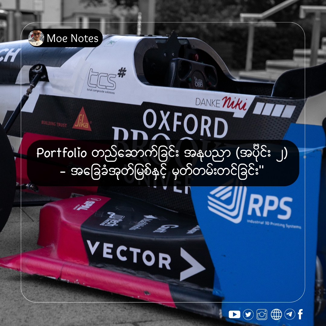 "Portfolio တည်ဆောက်ခြင်း အနုပညာ (အပိုင်း ၂) - စနစ်တကျတည်ဆောက်ခြင်းနှင့် ဆွဲဆောင်မှုရှိသော တင်ဆက်ခြင်း