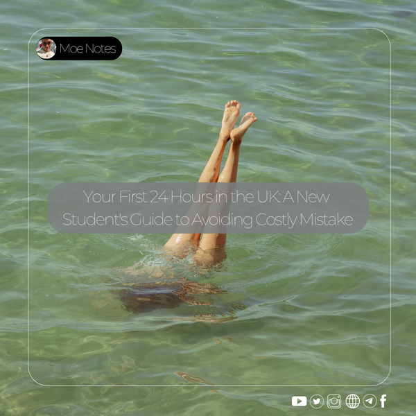 UK သို့ ပထမဆုံးရောက်ရှိလာသူများအတွက် Survival Guide- ငွေကုန်သက်သာစေမည့် နည်းလမ်းများ
