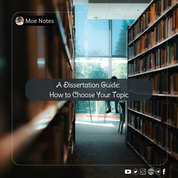 A Dissertation Guide: How it chooses you.