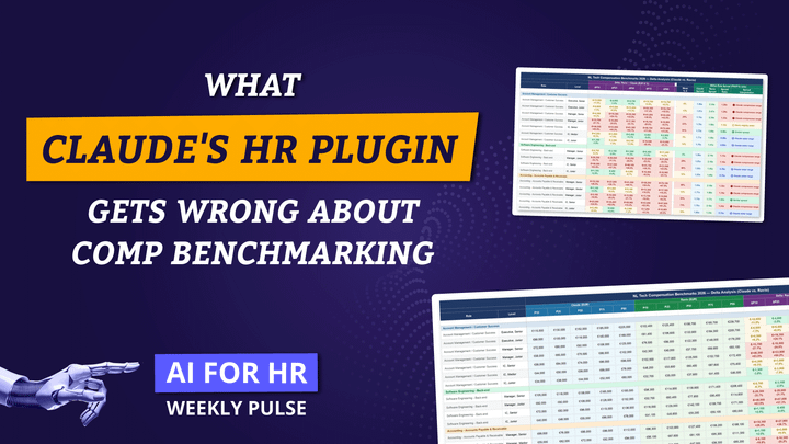 83% Error Margin: What Claude's HR Plugin Gets Wrong About Comp Benchmarking