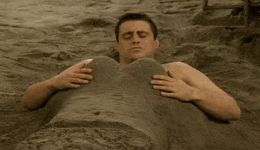 shocked beach day GIF