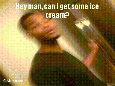 hungry ice cream GIF