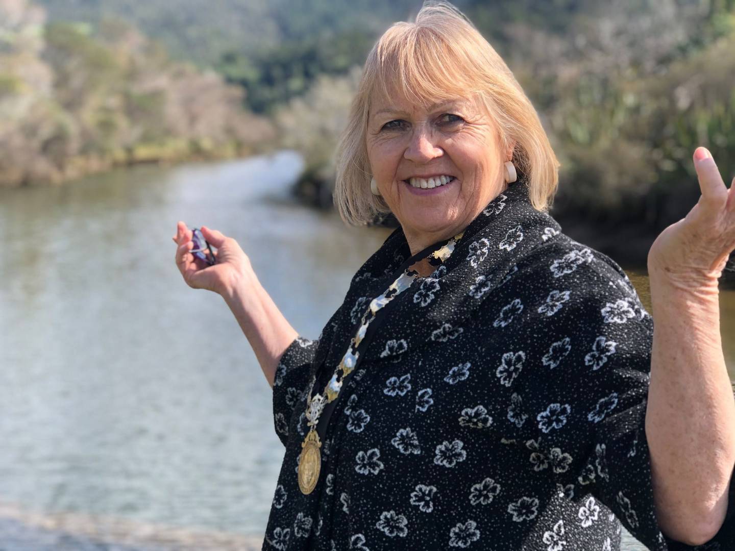 Thames-Coromandel District Mayor Sandra Goudie says she won't get the Pfizer vaccine.