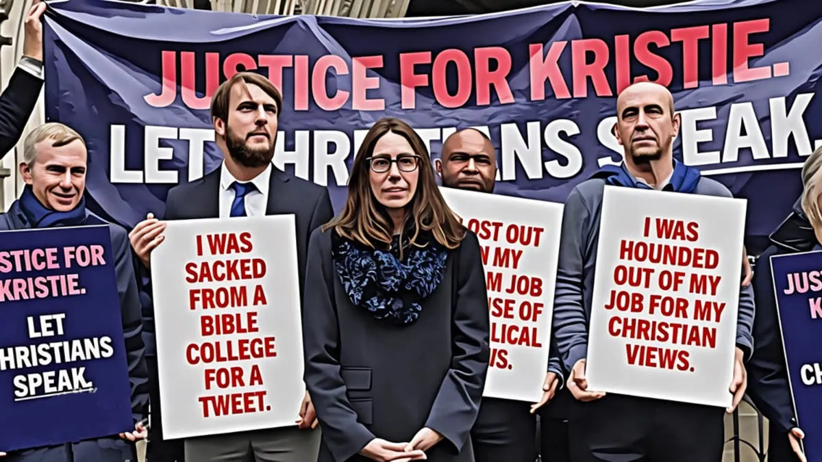 Christian School Worker Allowed to Be Christian