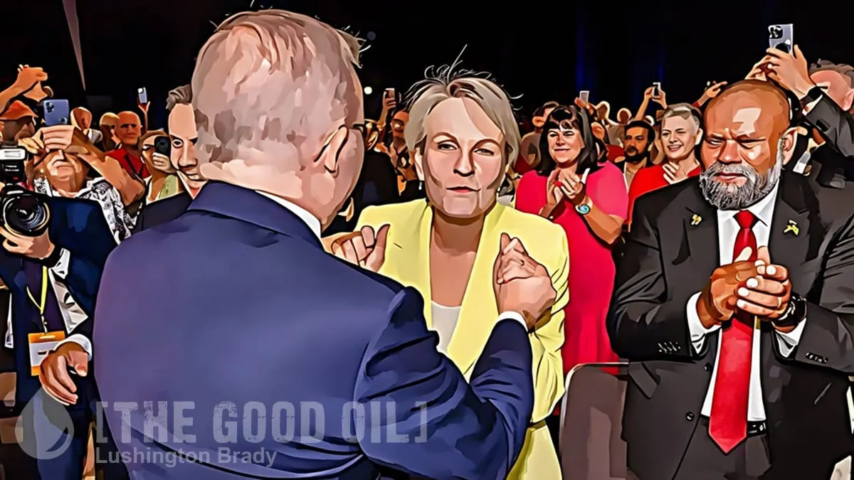 That Awkward ‘Air Kiss’ and Labor Leadership