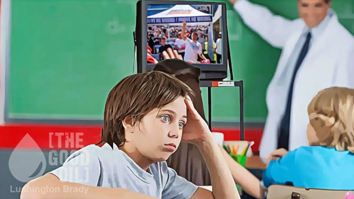 Teacher Makes Kids Watch Kirk Snuff Video