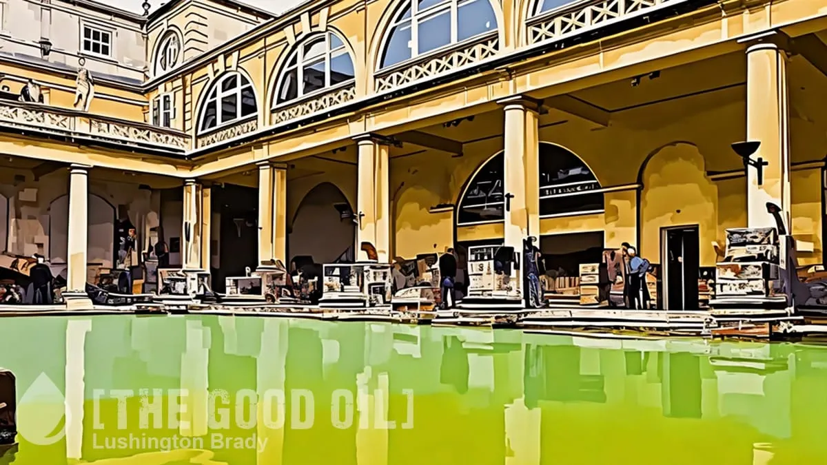 Roman Baths Were Petri Dishes