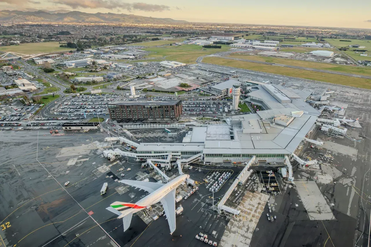 Christchurch Airport Posts Strong Half-Year Growth