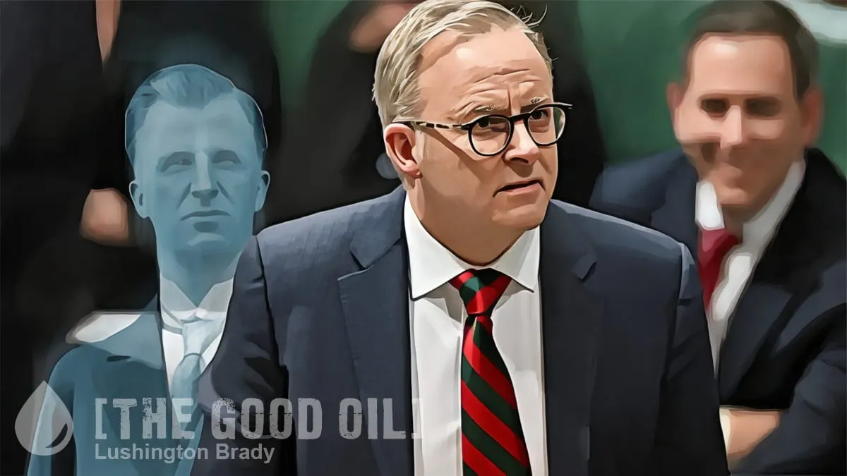 Scullin’s Ghost at Albo’s Feast