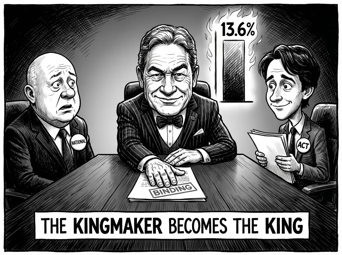 Winston Peters: From King Maker to King?