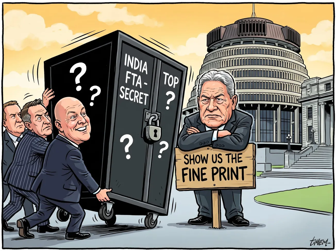 Business leaders and Luxon beg parties to back India FTA