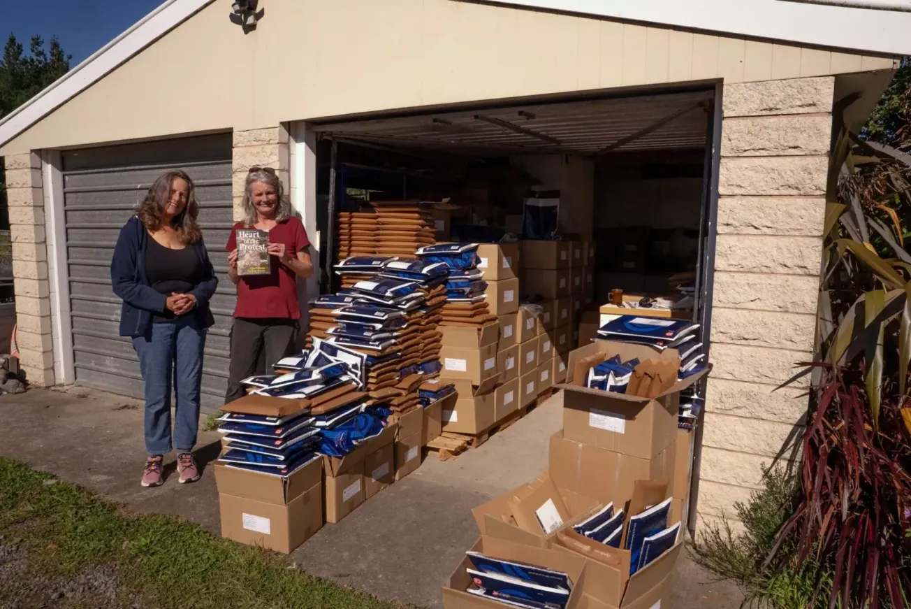 The Grassroots Launch of Heart of the Protest Book
