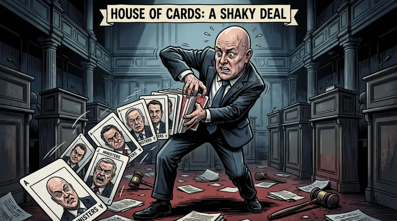 Luxon’s Half-Hearted Slap at Bishop Changes Nothing