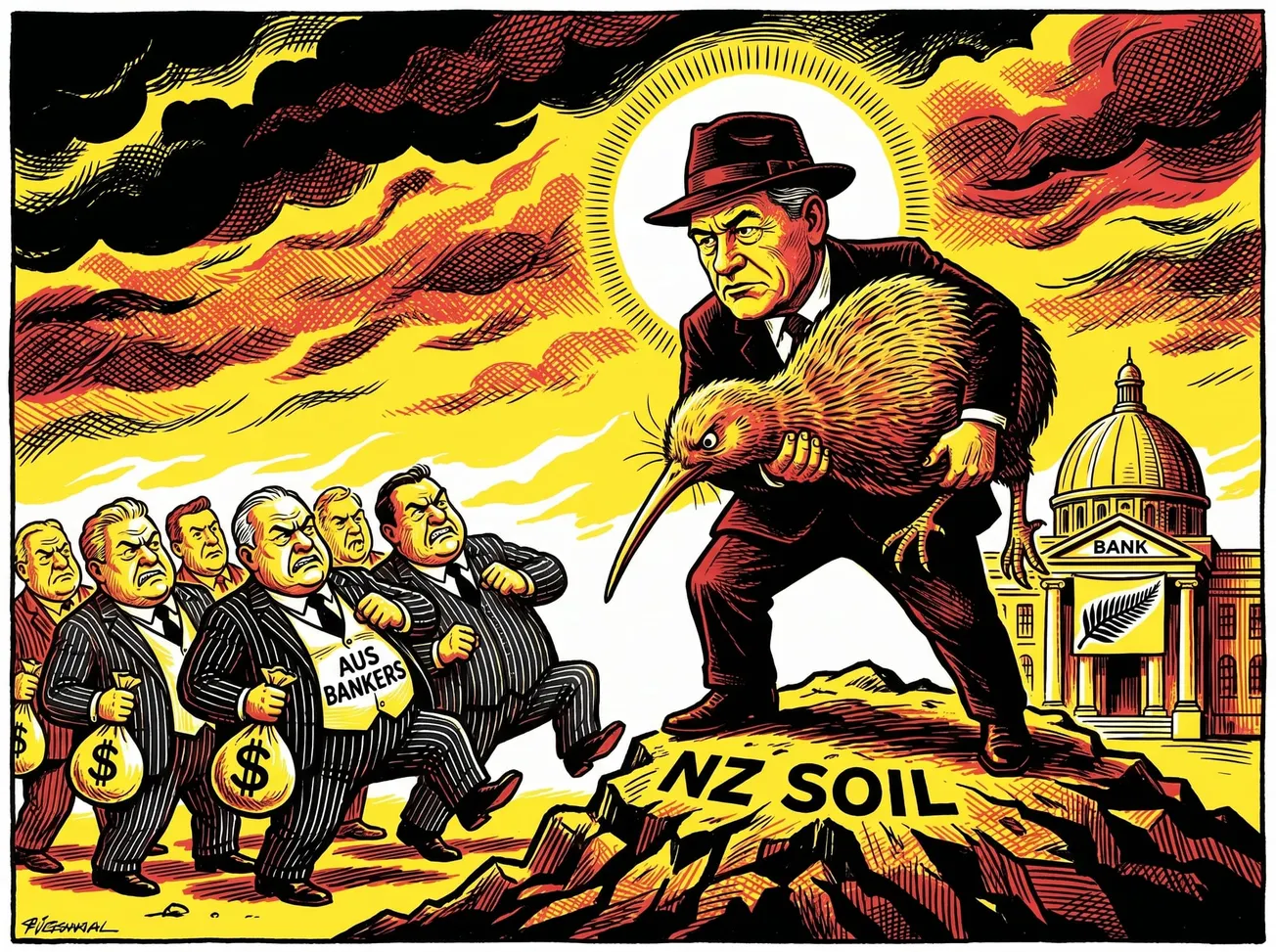 Winston Peters Goes Full Nationalist with Bold Kiwisaver and Bank Plans