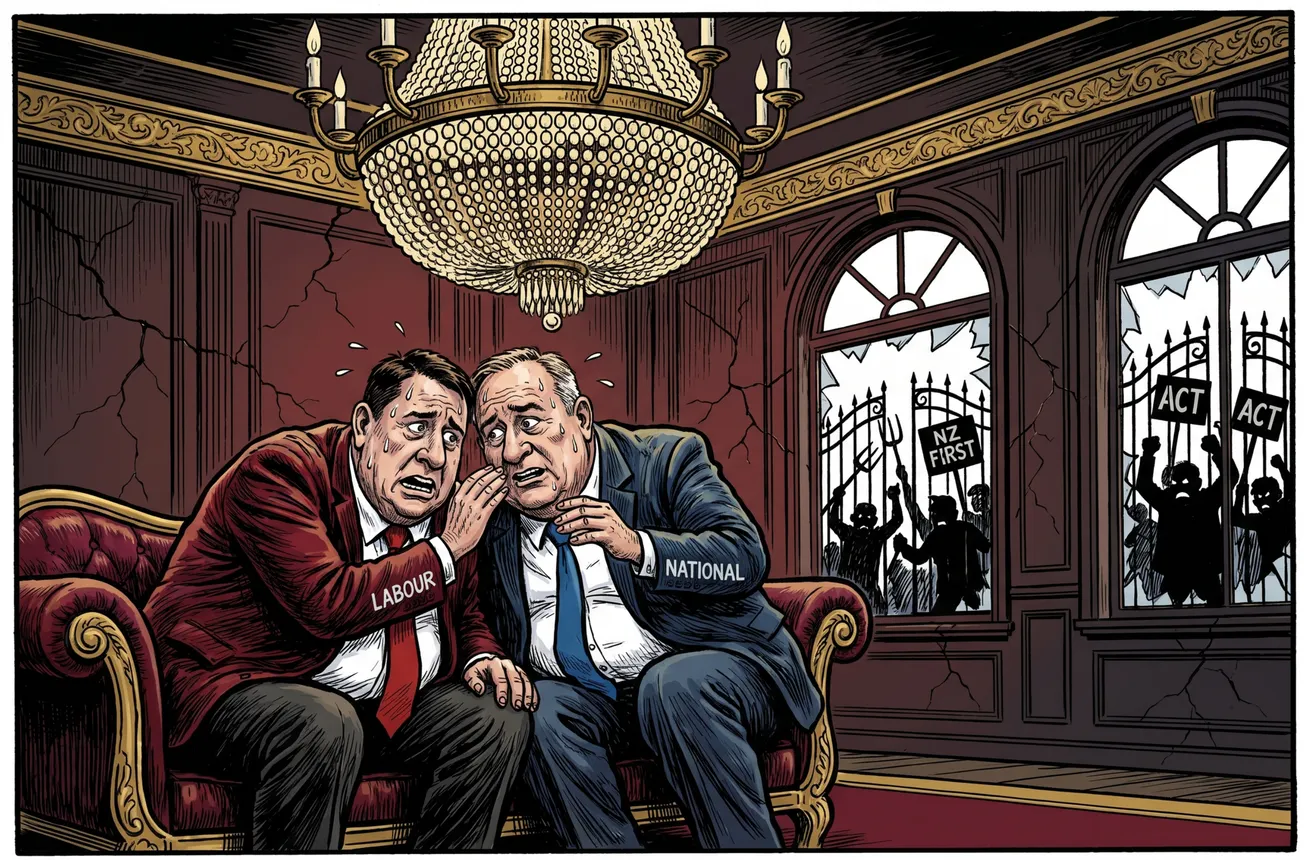 Grand Coalition Talk Reveals Elite Panic as Minor Parties Rise