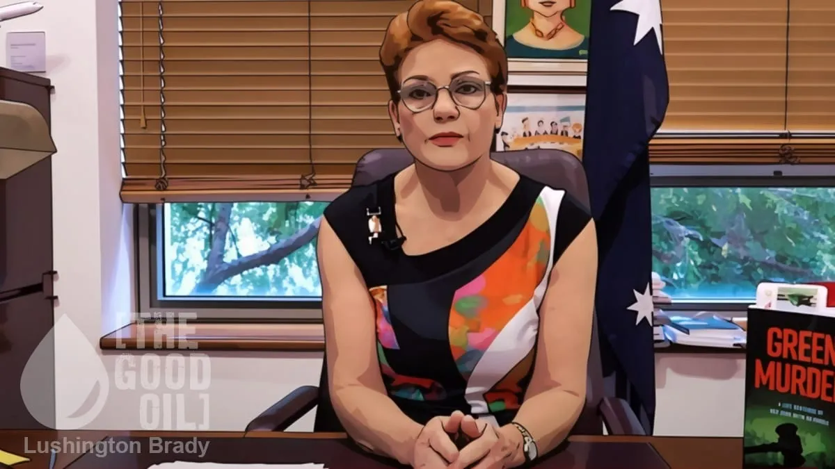 Pauline Pisses with the Big Boys