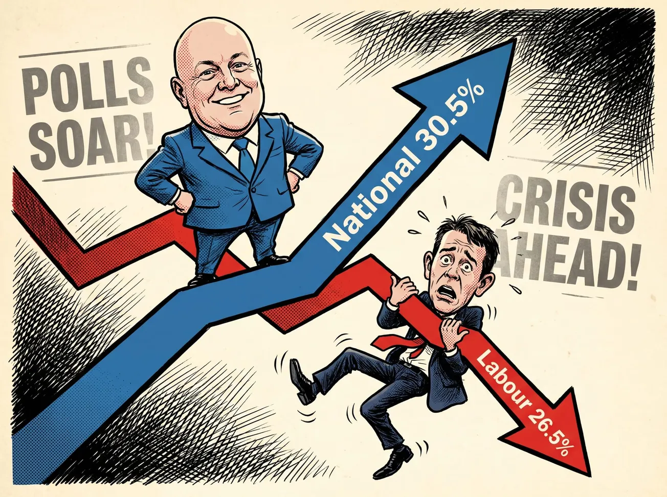 Roy Morgan Shows National-Led Government Bouncing Back – But Take It with a Grain of Salt