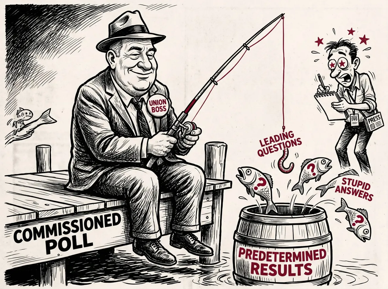 Union Poll Proves It: Ask Stupid Questions, Get Stupid Answers