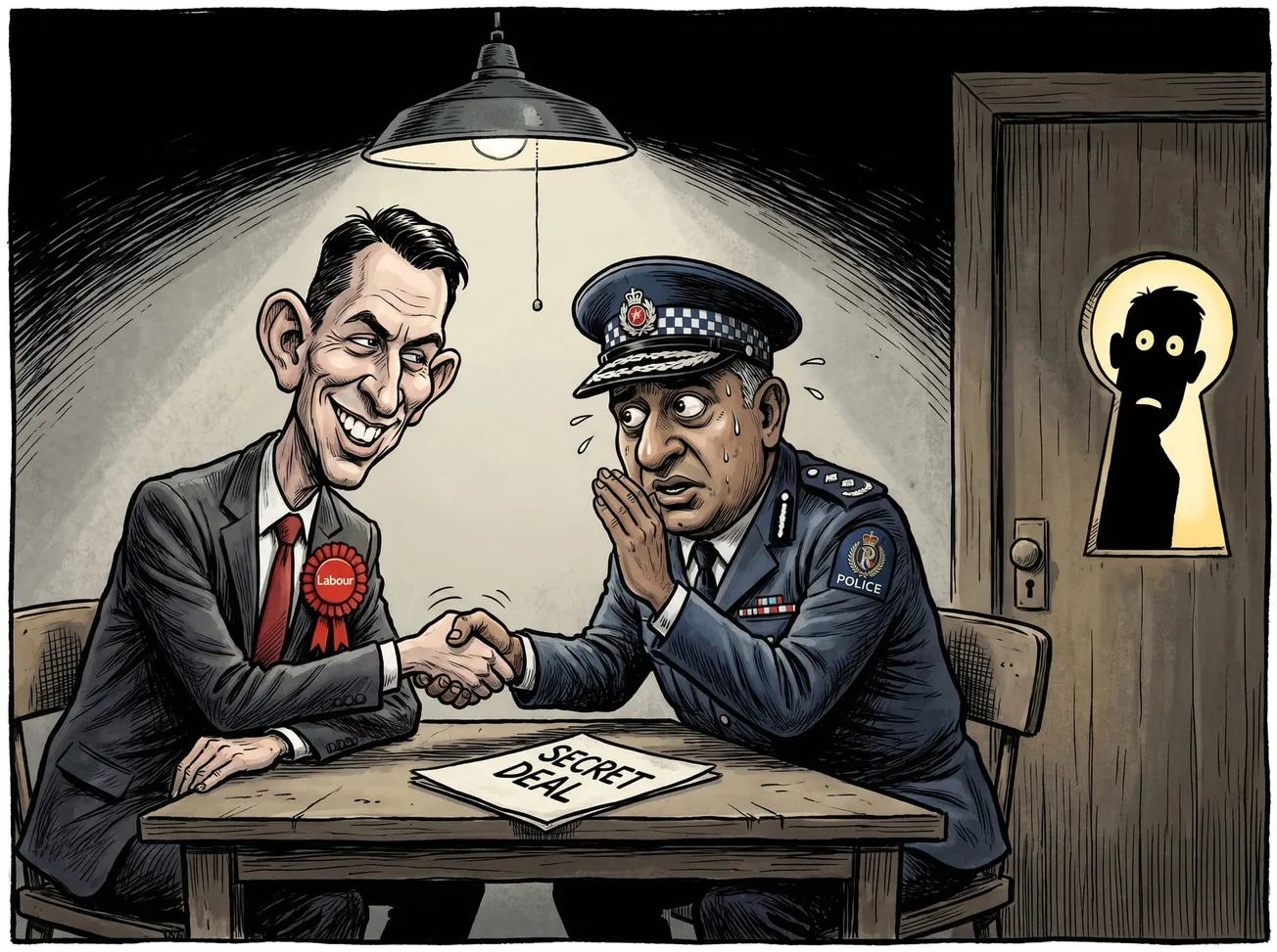 Labour’s Dirty Deal with a Senior Cop Exposed: Secrecy Over Service
