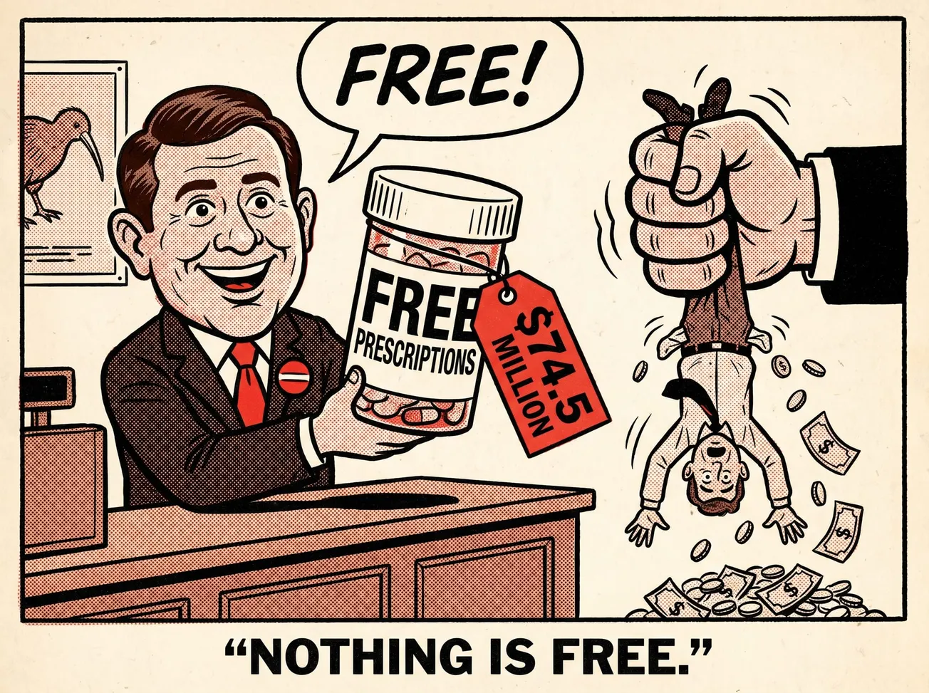 Labour’s Magical “Free” Prescriptions: Taxpayers Foot the Bill Again.