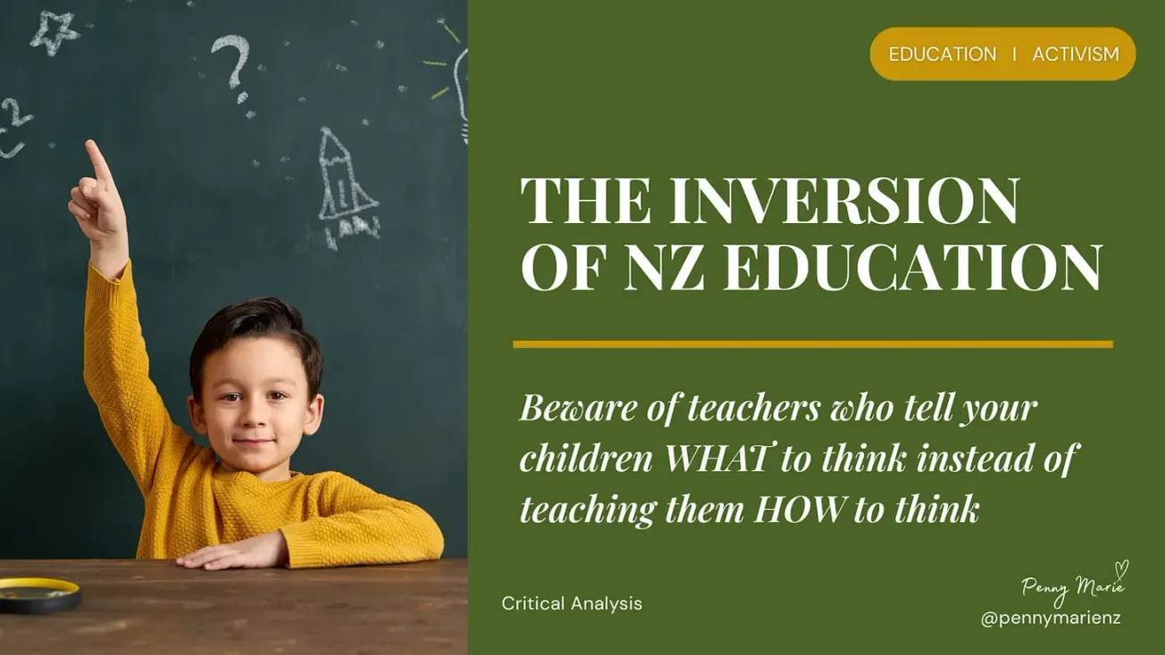 The Inversion of NZ Education