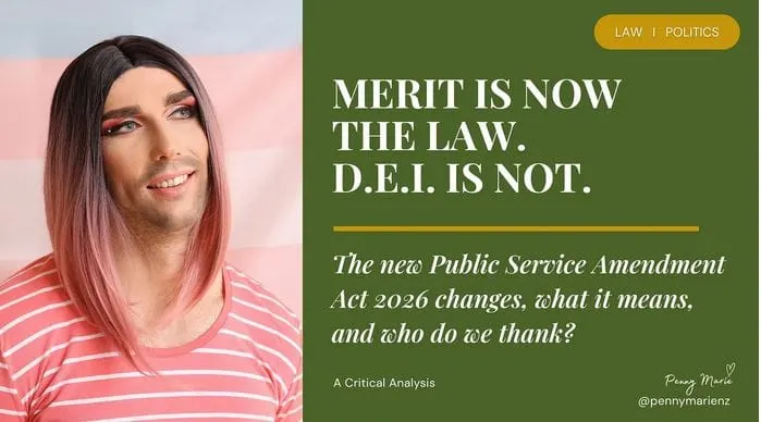 Merit Is Now the Law