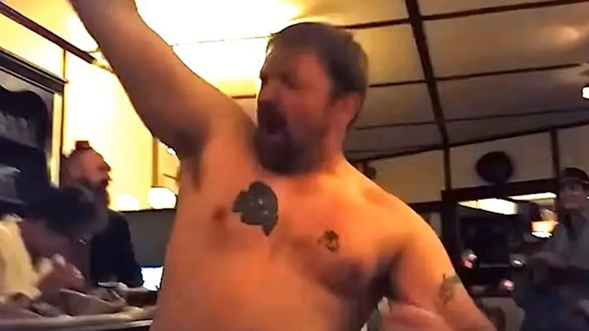 He Has a Nazi Tattoo!