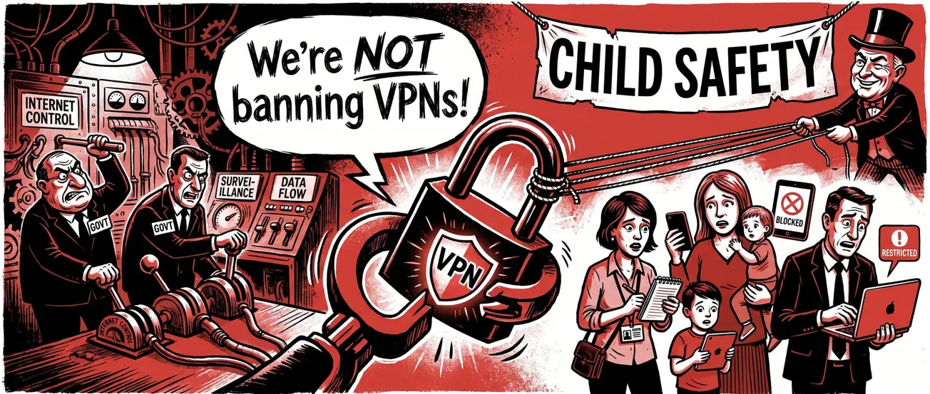 Government Gaslighting Over VPN Ban Plans Exposed