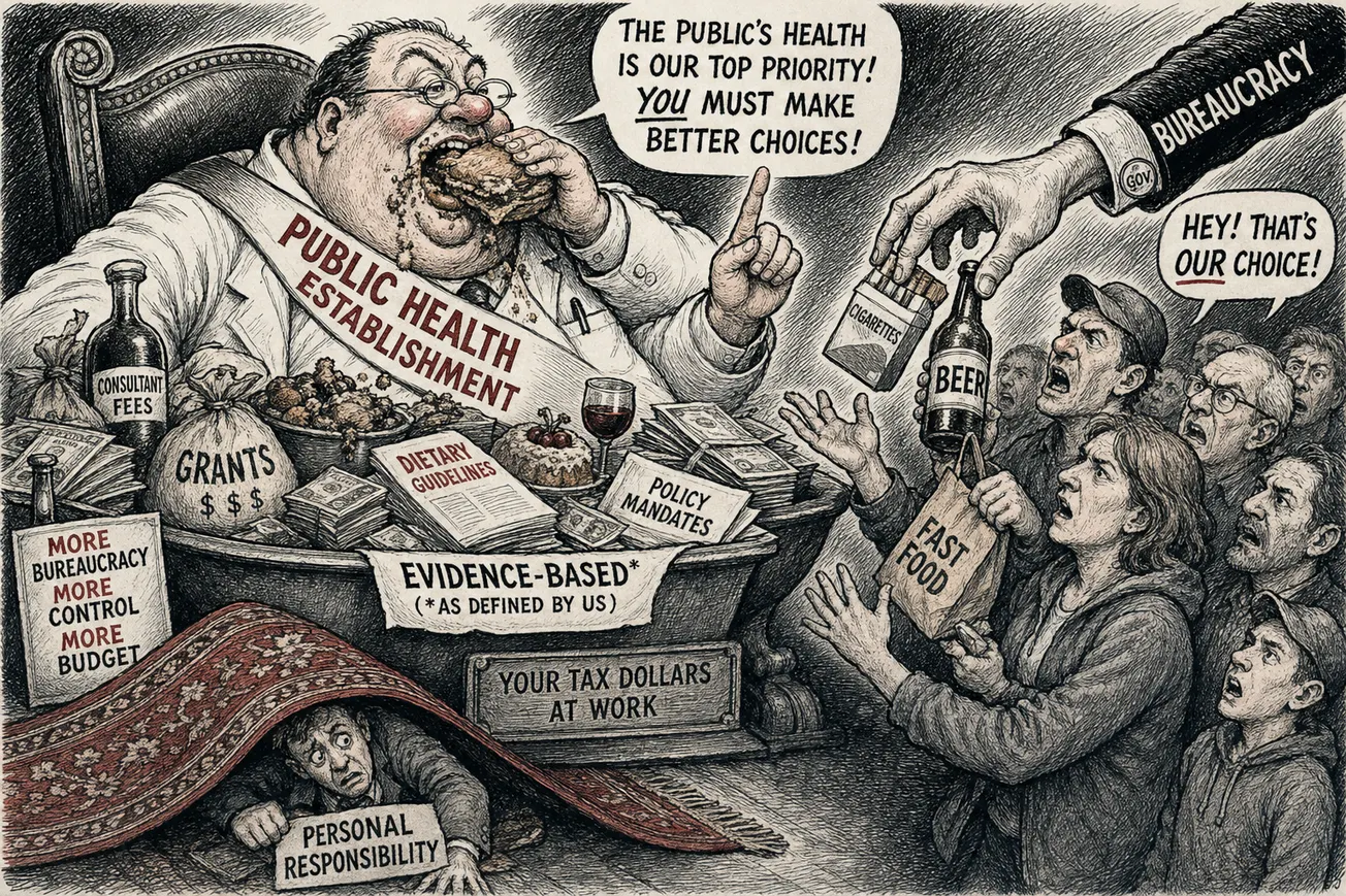 Health Troughers Demand You Suffer So Others Can Be Saved From Themselves